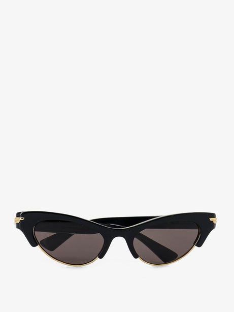 Bottega Veneta Angle acetate sunglasses - Black
