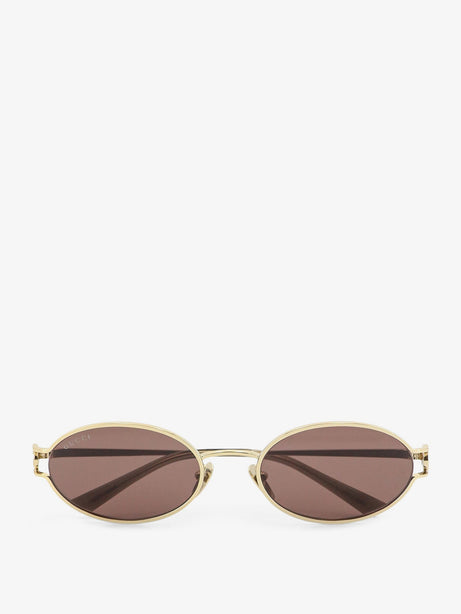 Gucci Acetate sunglasses - Goldbrown