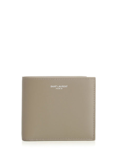 Saint Laurent Classic Wallet - Beige