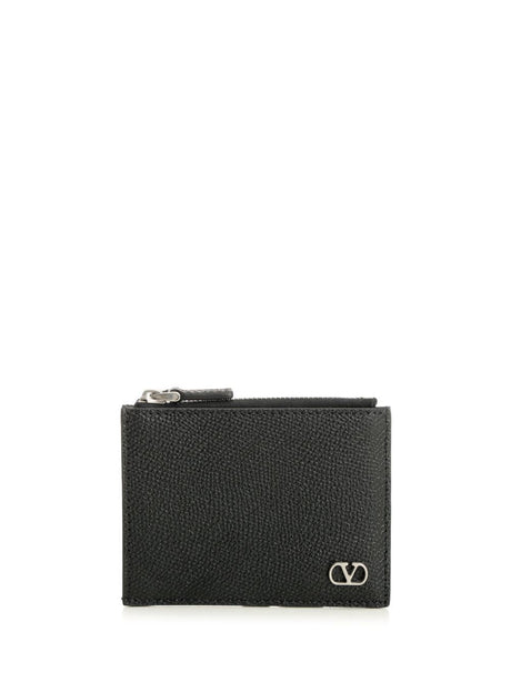 Valentino Garavani Vlogo Signature Wallet - Black