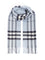 Burberry Cashmere Check Scarf - Sky Blue
