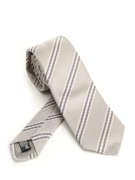 Giorgio Armani Silk Tie - Beige