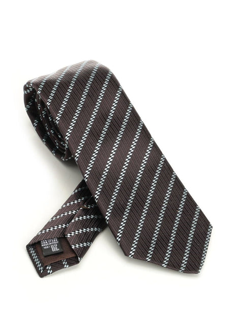 Giorgio Armani Silk Tie - Brown