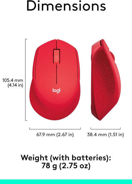 Logitech M331 Silent Plus Wireless Mouse