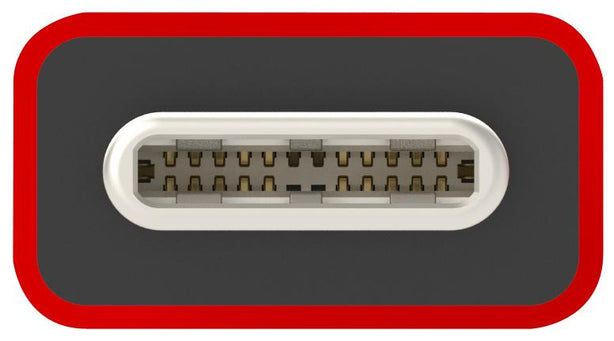 J5Create USB Type-C To USB 2.0 Cable Red