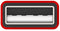J5Create USB Type-C To USB 2.0 Cable Red