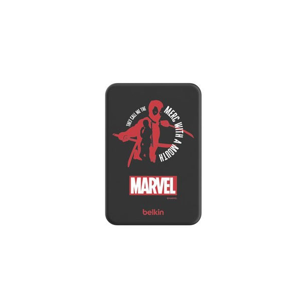 Belkin 5K Magnetic Wireless Power Bank with Kickstand Deadpool