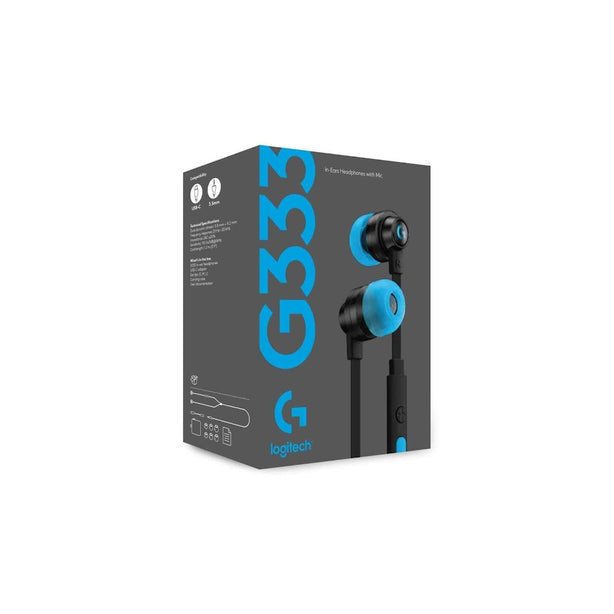 Logitech G333 3.5mm AUX Gaming Earphones With Type-C