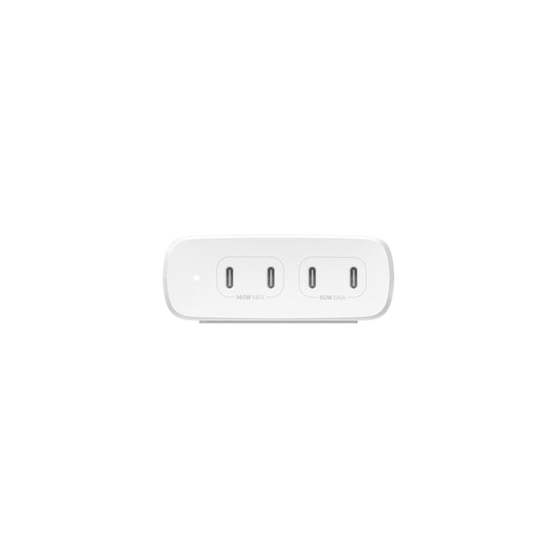 Belkin 200W USB-C 4-Port GaN Charger – White