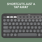 Logitech Pebble Keys 2 K380S - Tonal Graphite