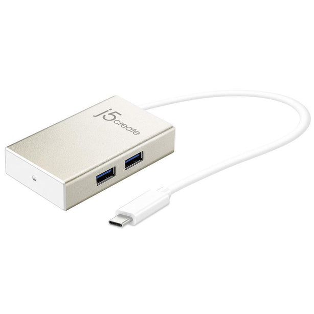 J5Create USB Type-C To 4-Port/4A USB3.0 Hub