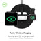 Belkin 3 In 1 Wireless Charging Pad With Magsafe Black