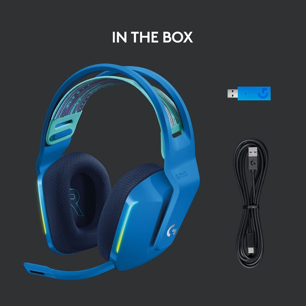 Logitech G733 Lightspeed Wireless RGB Gaming Headset