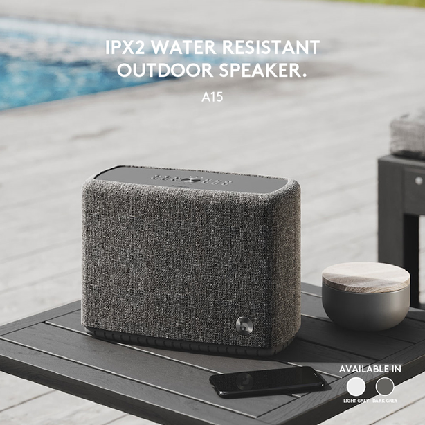 Audio Pro A15 Wireless Multiroom Speaker With Battery Dark Grey