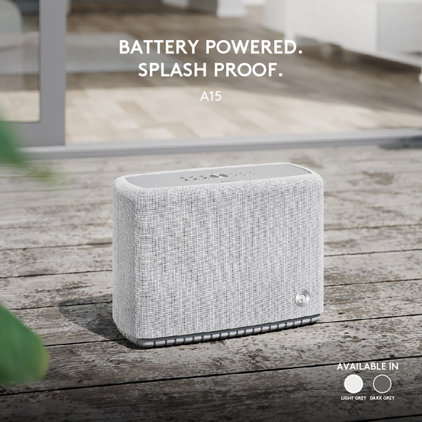 Audio Pro A15 Wireless Multiroom Speaker With Battery Dark Grey