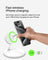Belkin Qi2 3-in-1 Wireless Charging Stand – White