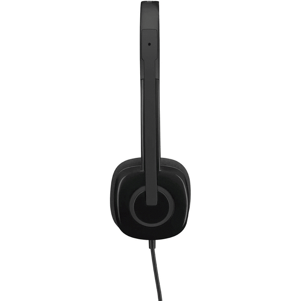 Logitech H151 Stereo Headset Black