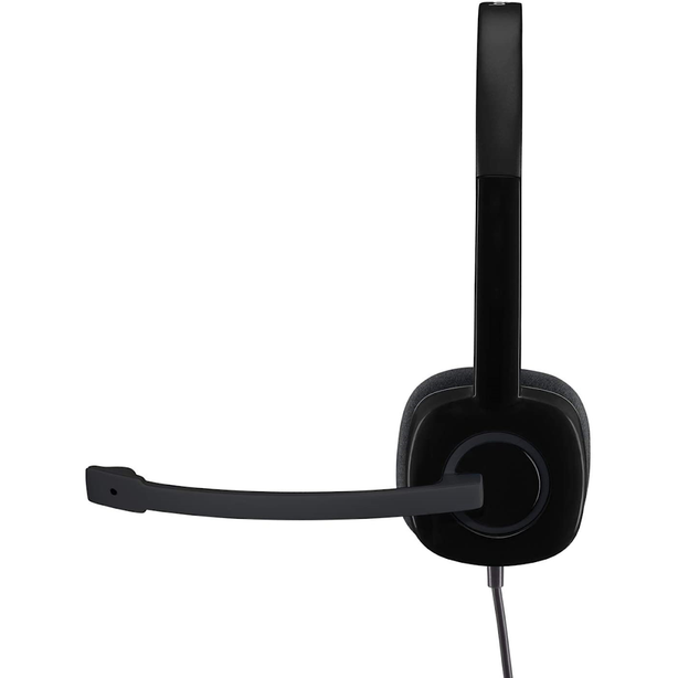 Logitech H151 Stereo Headset Black