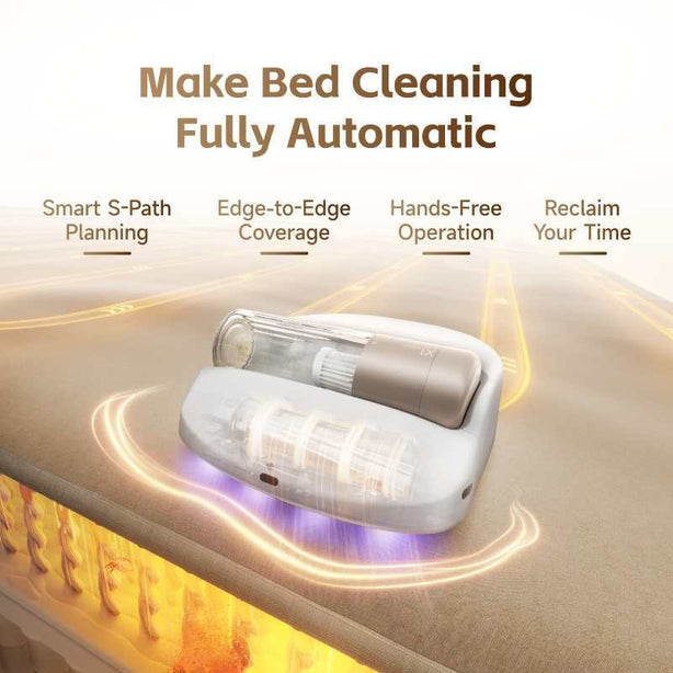 CREATULIZE X1 Robot Bed Vacuum Cleaner White
