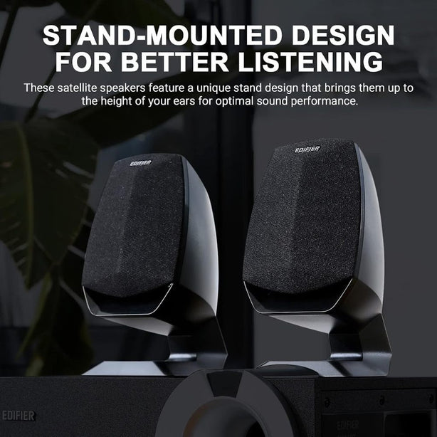 Edifier M201Bluetooth 2.1 Speaker Bluetooth 5.0 34W-Black