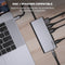 Belkin Usb-C Hub W Tethered Usb-C Cbl Hdmi Sd Slot