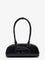 Diesel 1DR python effect leather shoulder bag - Black