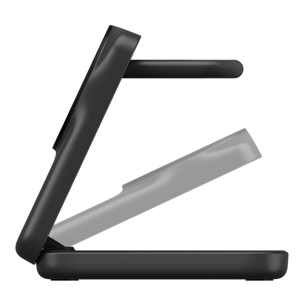 Belkin Qi2.2 25W 3-in-1 Wireless Charging Stand – Charcoal Black (Phone/Watch/Earbuds)