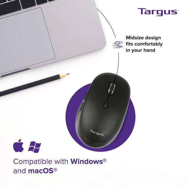 Targus B582 Midsize and Multi-device Bluetooth Mouse
