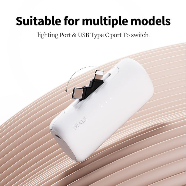 iWALK Linkpod Switch 5000mAh Fast Charge White