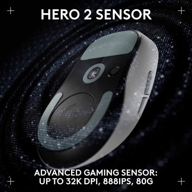Logitech G Pro X Superlight 2 Dex Gaming Mouse White – Performance Wireless