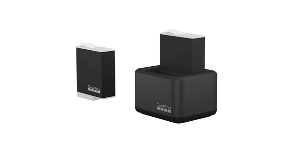Gopro Dual-Battery Charger With Two Enduro Batteries For Select Hero Black Cameras