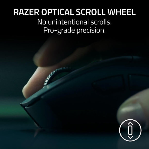 Razer DeathAdder V4 Pro - Ultra-Lightweight Wireless Ergonomic Esports Mouse - Black - RZ01-05330100-R3A1