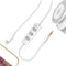J5Create Lighting To Headphone Cable With HQ Amplifier White