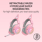 Razer Kraken Kitty V3 Pro Wireless RGB Gaming Headset with Kitty Ears Tri-Mode HyperSpeed Quartz Edition - FRML - RZ04-05170200-R3M1