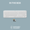 Logitech Signature K950 Wireless Keyboard Offwhite