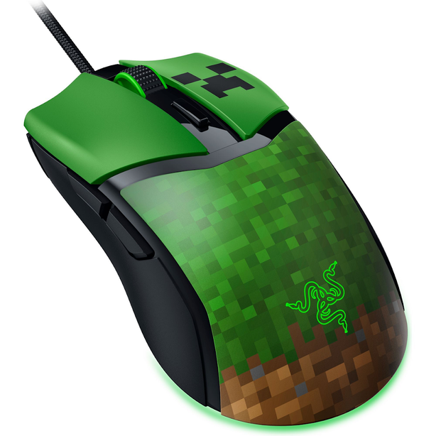 Razer Cobra - Customizable Gaming Mouse - Minecraft Edition - FRML Packaging