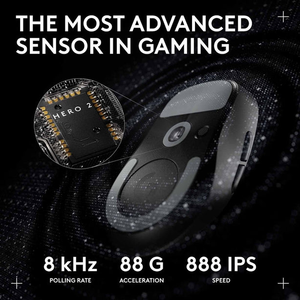 Logitech G PRO X SUPERLIGHT 2C Gaming Mouse Black – Wireless Lightweight