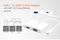 J5Create USB-C To VGA+HDMI+USB3.0+Power Delivery Adapter