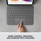 Logitech Folio Touch Backlit Keyboard Case With Trackpad For iPad Air (4th / 5th Gen)