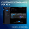Logitech G915 X Lightspeed Black Kb Gl-Tactile – Ultra-Thin, Tri-Mode Wireless, Gl Switches, Aluminum Top Plate, Media Controls