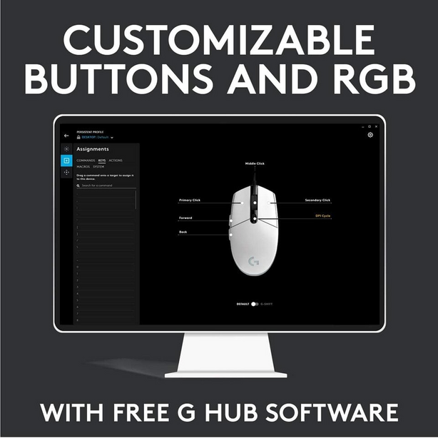 Logitech G203 Lightsync RGB Wired Mouse