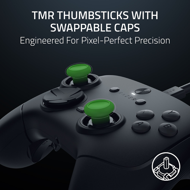 Razer Wolverine V3 Tournament Edition 8K Wired Esports Gaming Controller for PC Black - FRML Packaging - RZ06-05550100-R3M1