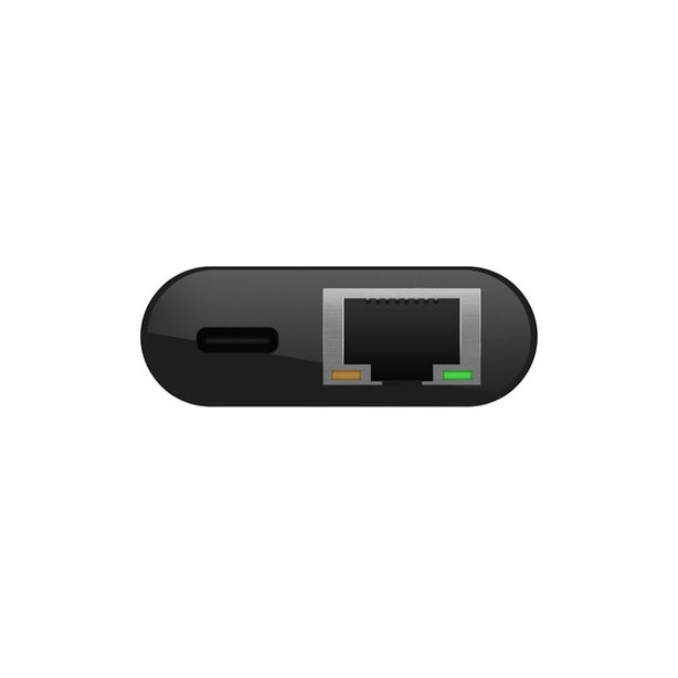 Belkin Adapter Usb-C To Gigabit Ethernet 60W Black