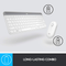 Logitech Mk470 Wireless Slim Combo Off White