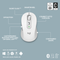 Logitech Signature Mk950 Slim Wireless Combo Off White