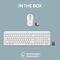 Logitech Signature Mk950 Slim Wireless Combo Off White