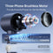 JISULIFE HANDHELD FAN PRO1-BLUE