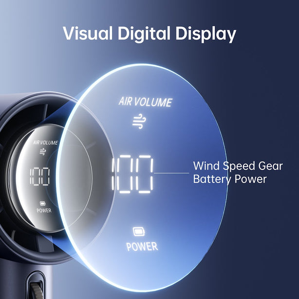JISULIFE HANDHELD FAN PRO1-BLUE
