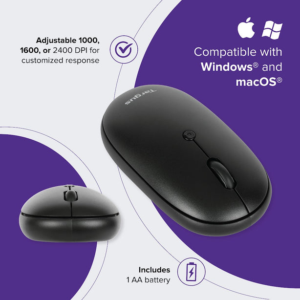 Targus B581 Compact and Multi-device Bluetooth Mouse