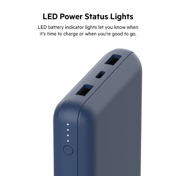 Belkin Boost Up Charge Usb-C Power Bank 20K Blue